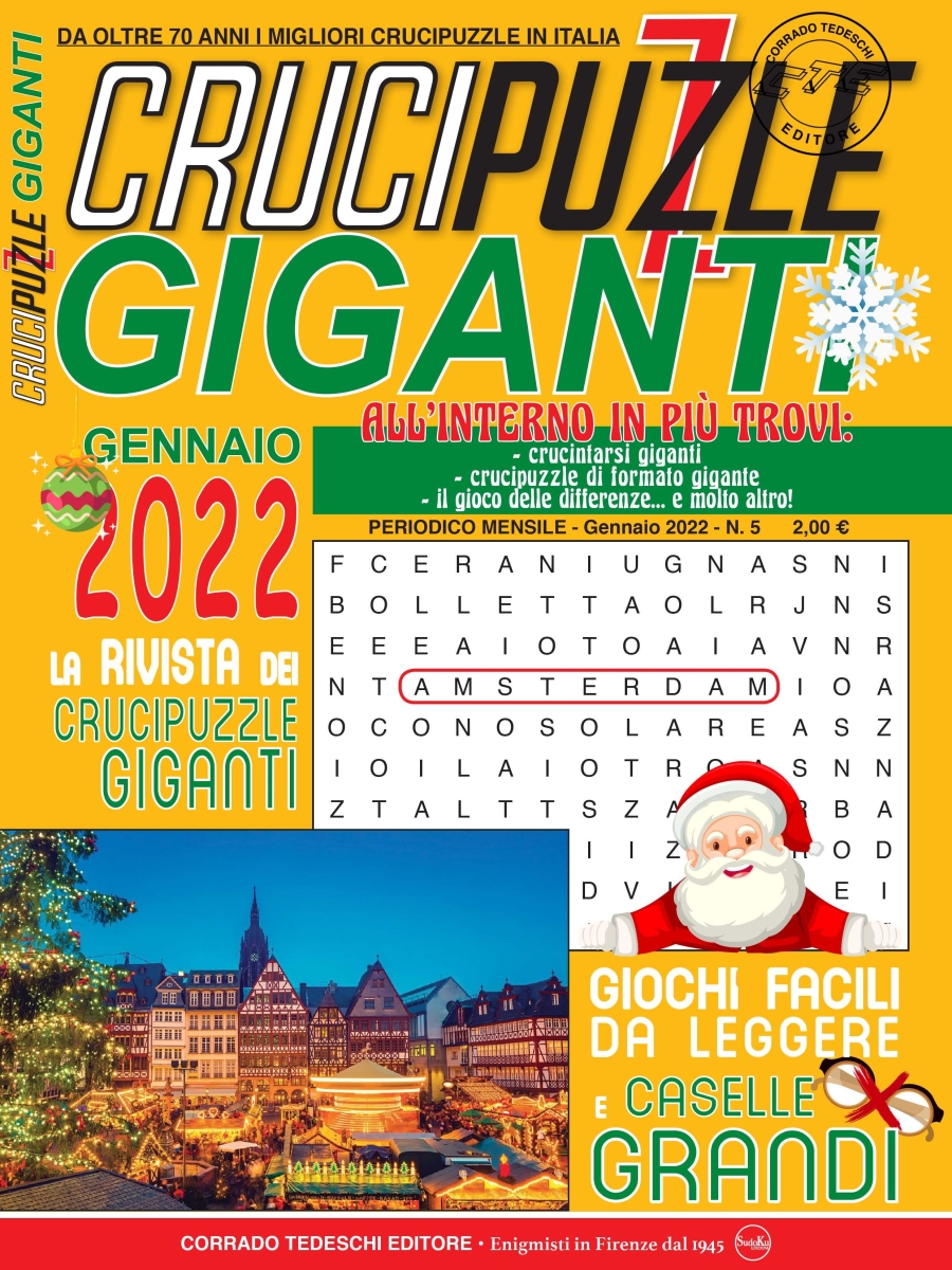 Copertina Crucipuzzle Giganti n.5