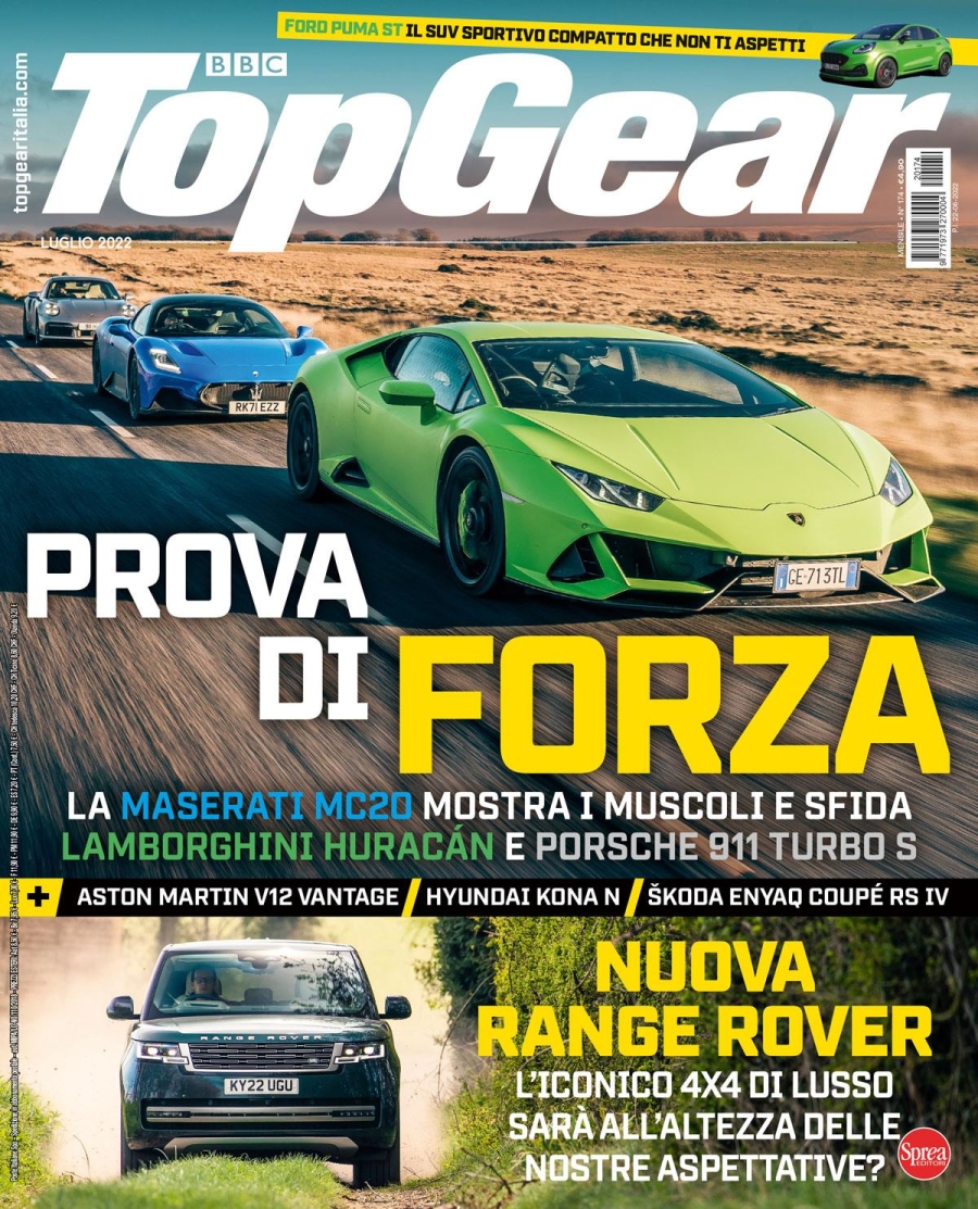 Copertina BBC Top Gear n.174