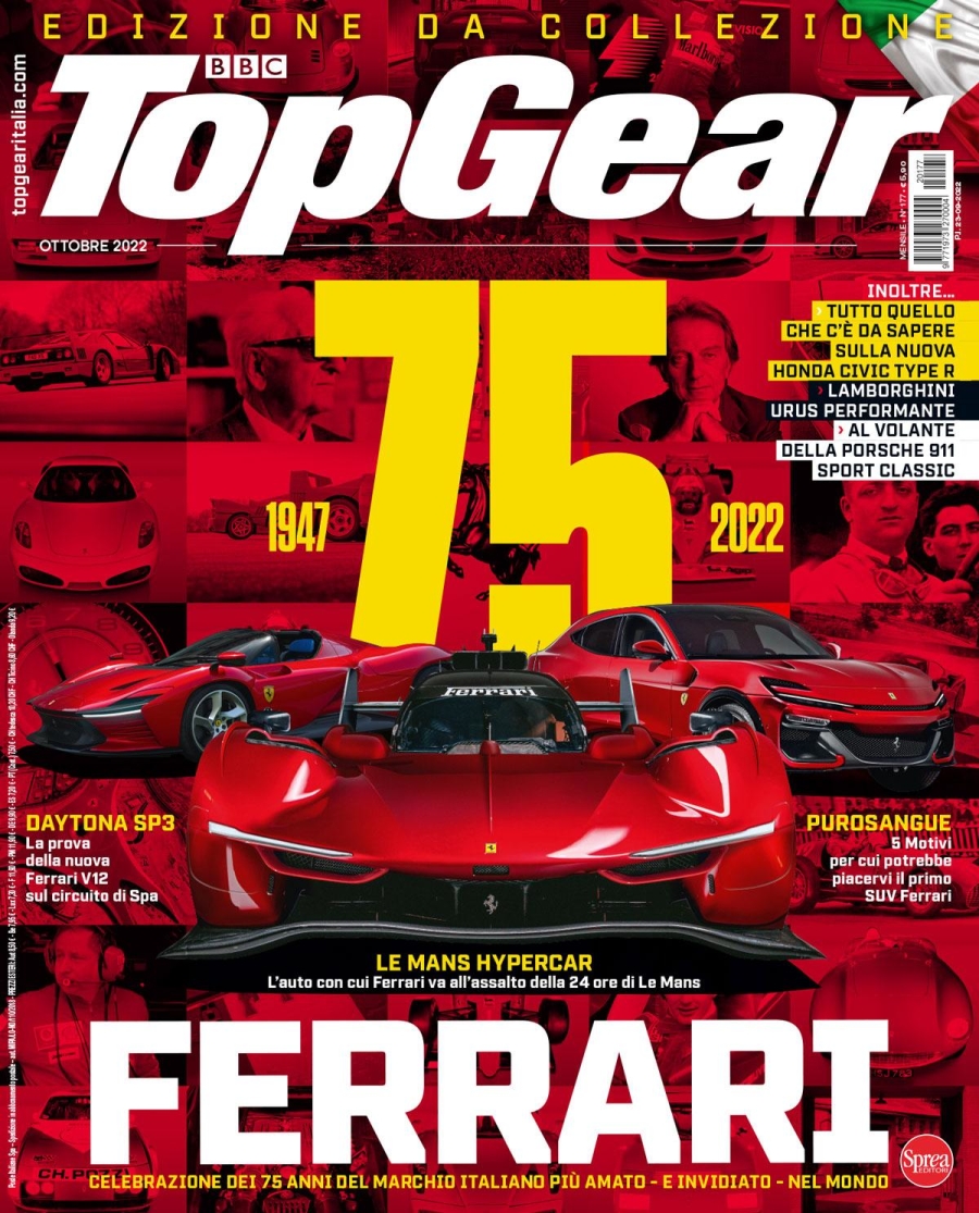 Copertina BBC Top Gear n.177