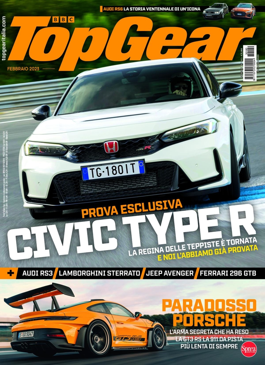 Copertina BBC Top Gear n.180