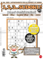 Copertina 1,2,3 Sudoku n.205