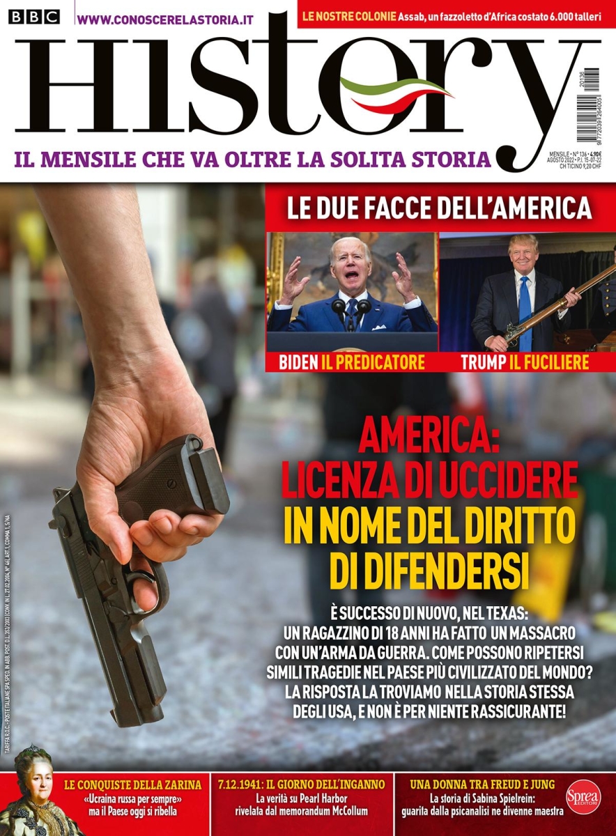 Copertina BBC History n.136