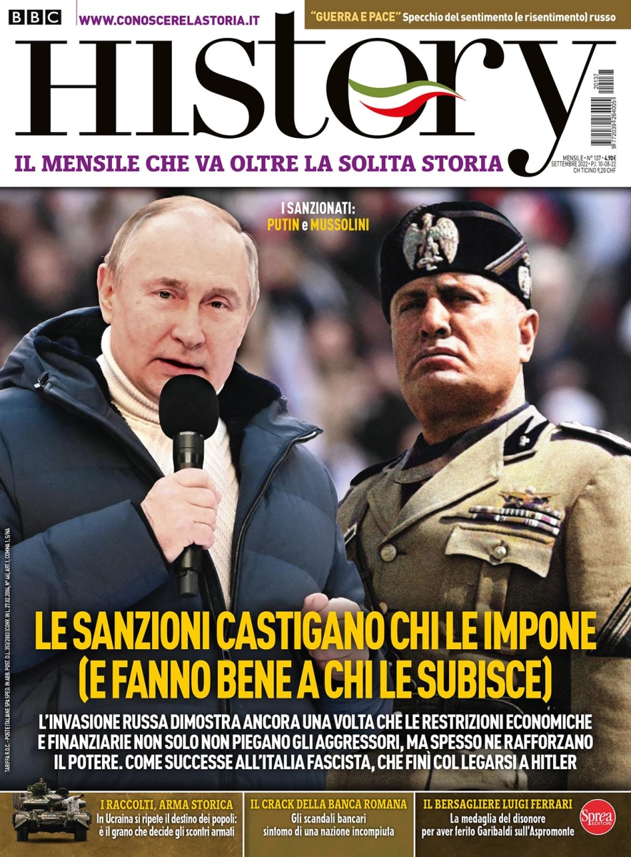 Copertina BBC History n.137