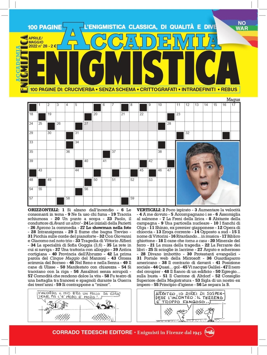 Copertina Accademia Enigmistica n.28