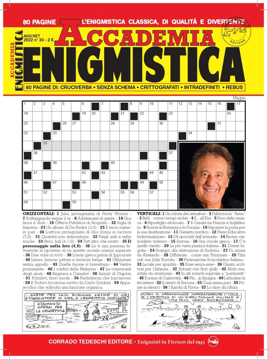 Copertina Accademia Enigmistica n.30