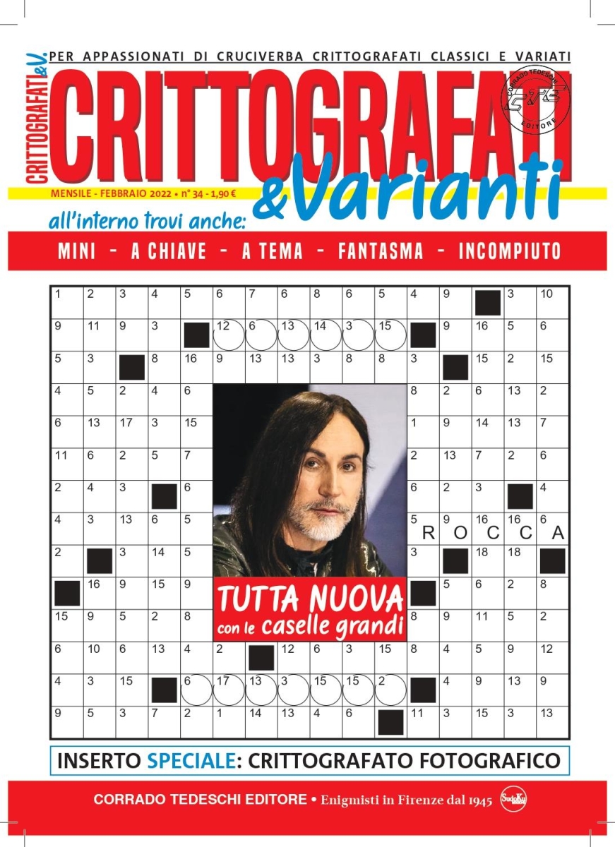 Copertina Crittografati & Varianti n.34