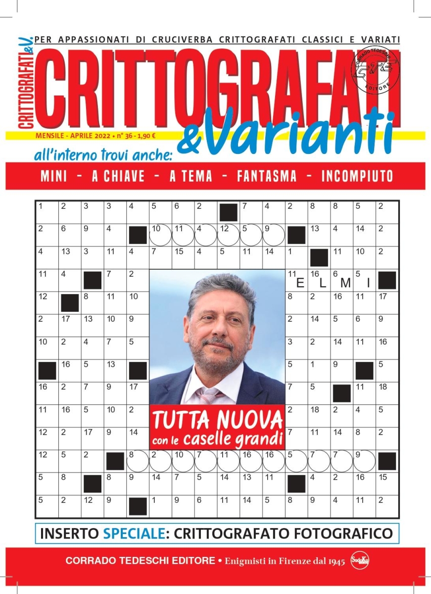 Copertina Crittografati & Varianti n.36