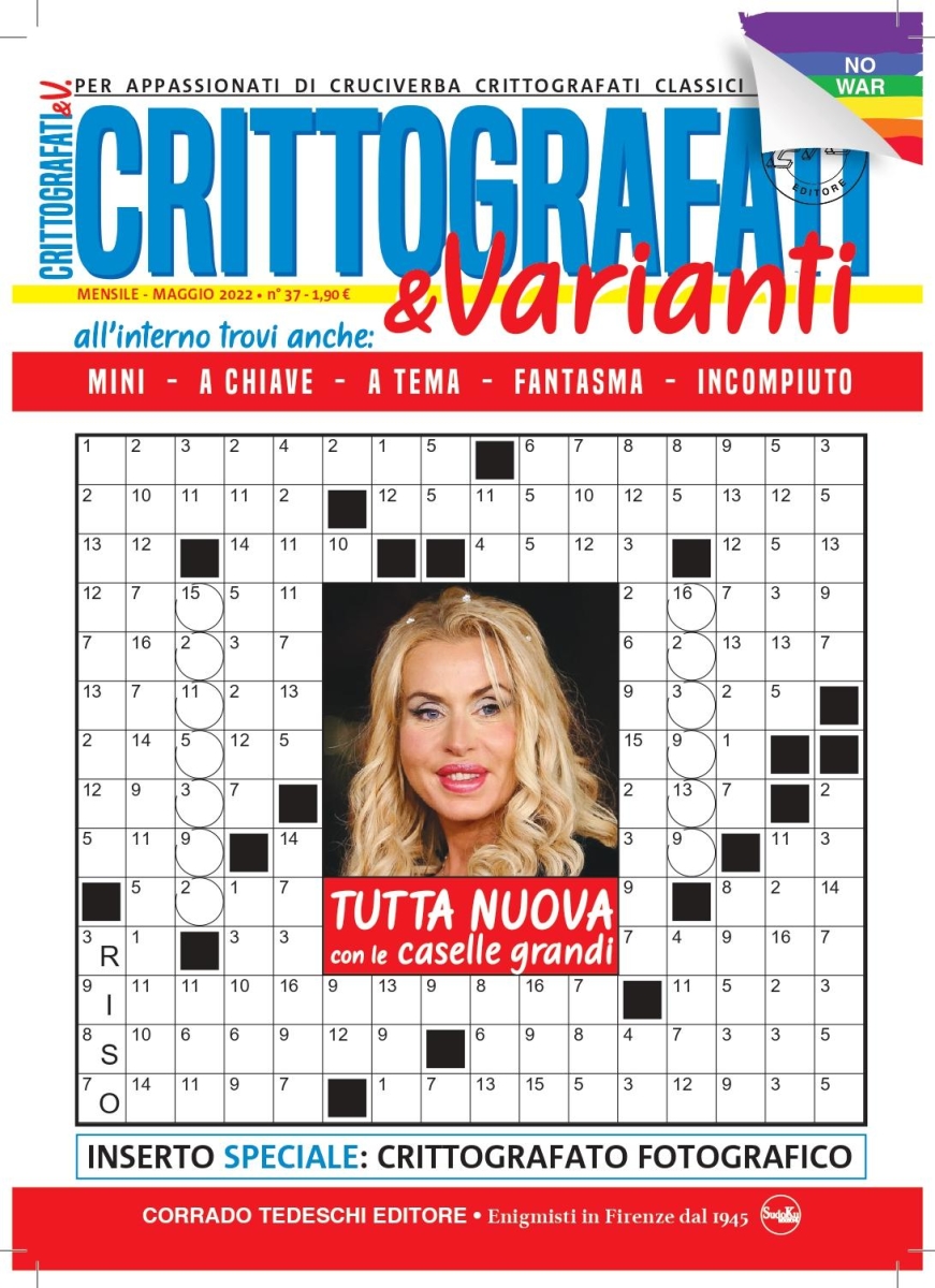 Copertina Crittografati & Varianti n.37