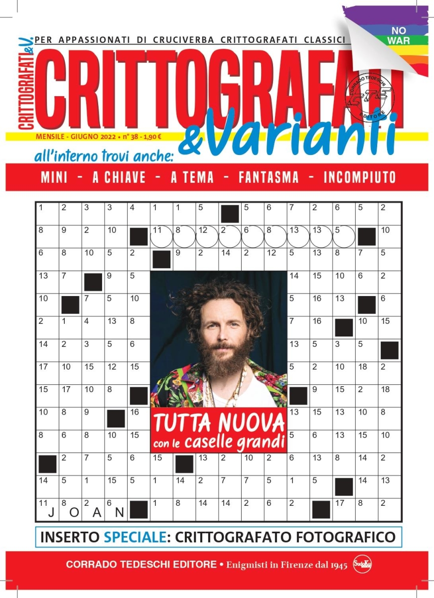 Copertina Crittografati & Varianti n.38