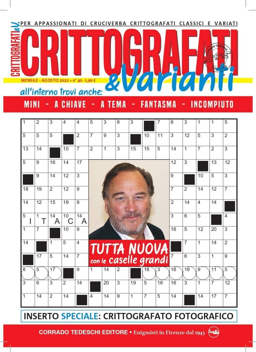 Copertina Crittografati & Varianti n.40