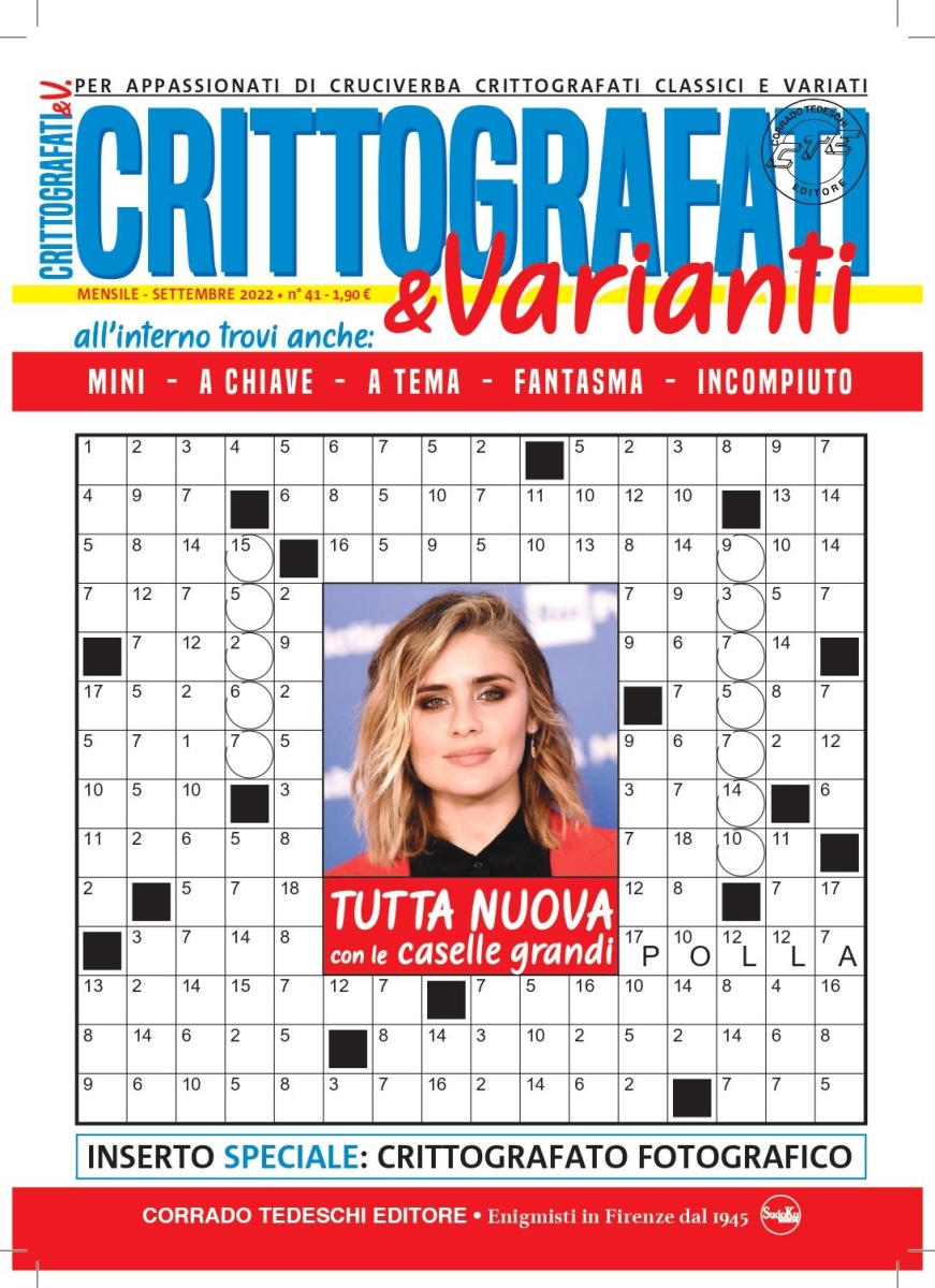 Copertina Crittografati & Varianti n.41