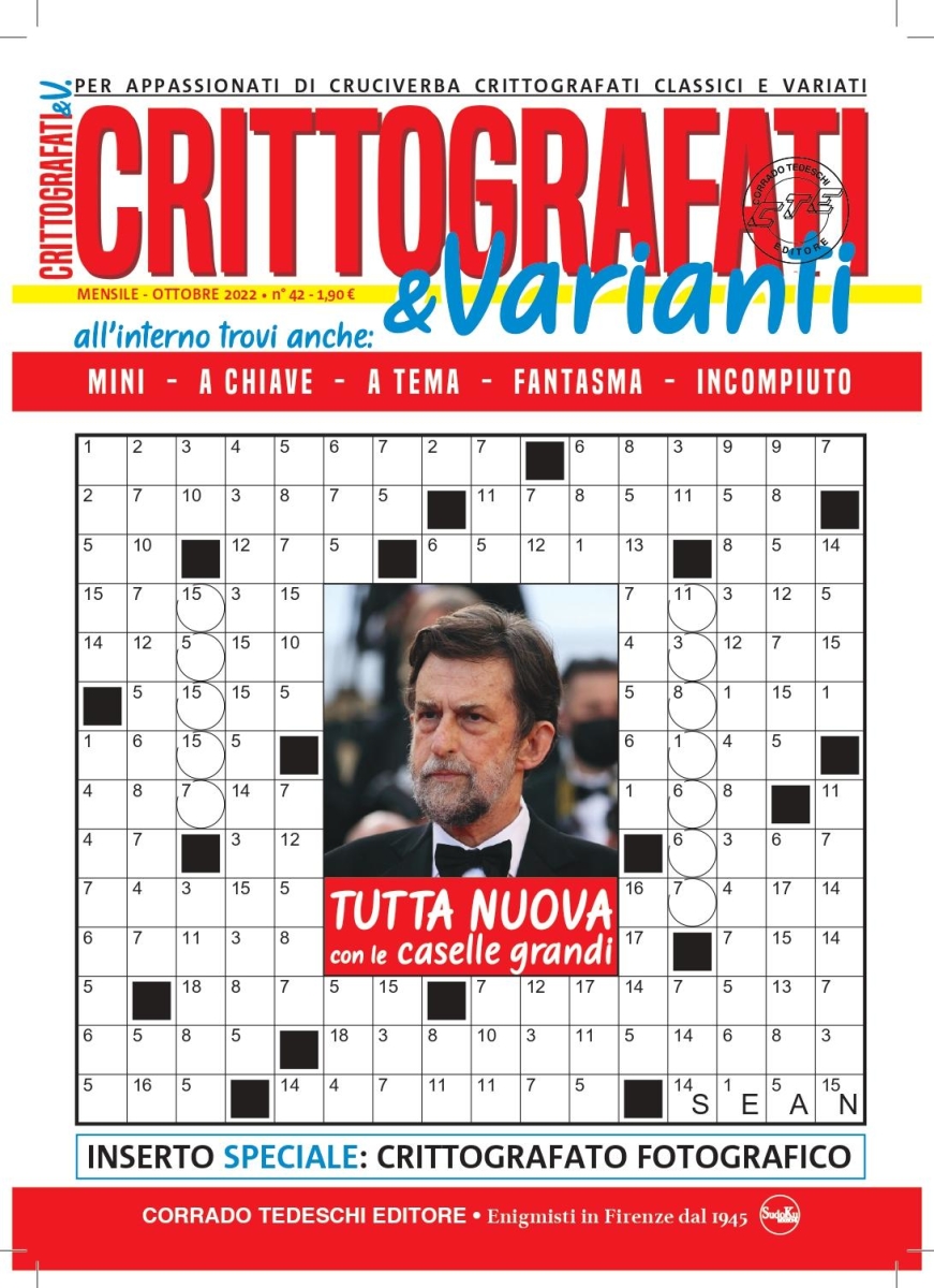 Copertina Crittografati & Varianti n.42