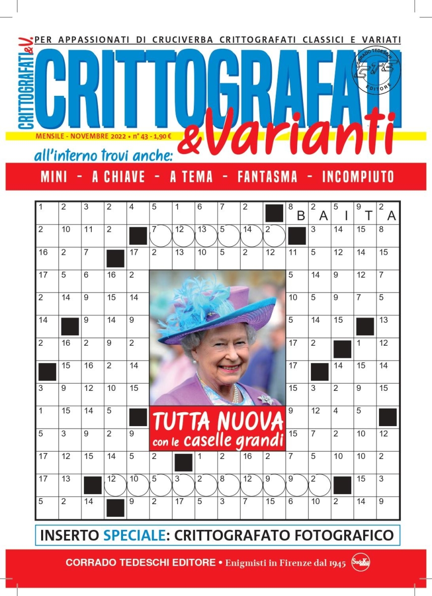 Copertina Crittografati & Varianti n.43