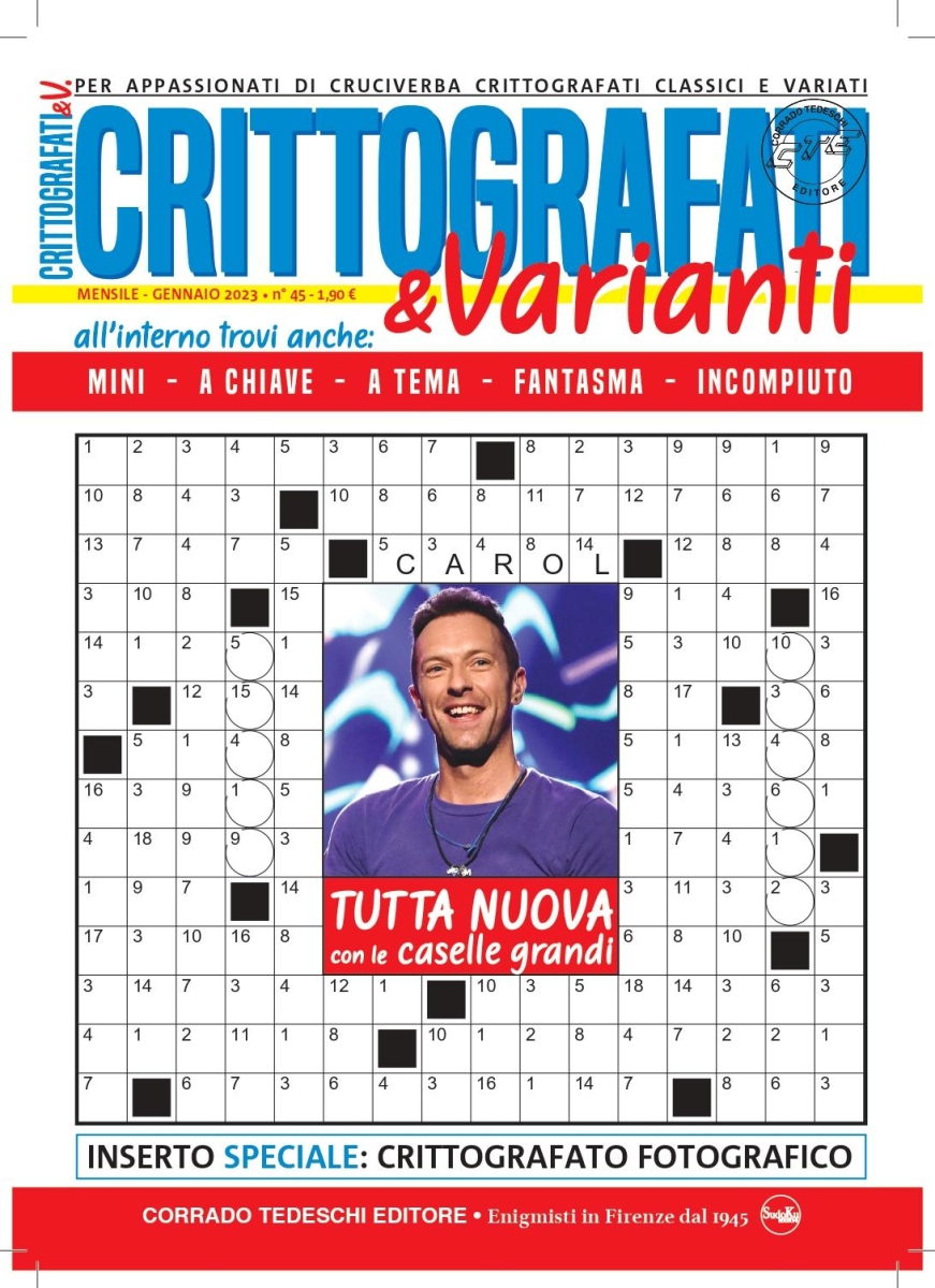 Copertina Crittografati & Varianti n.45