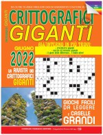 Copertina rivista Crittografici Giganti