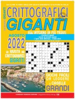 Copertina rivista Crittografici Giganti