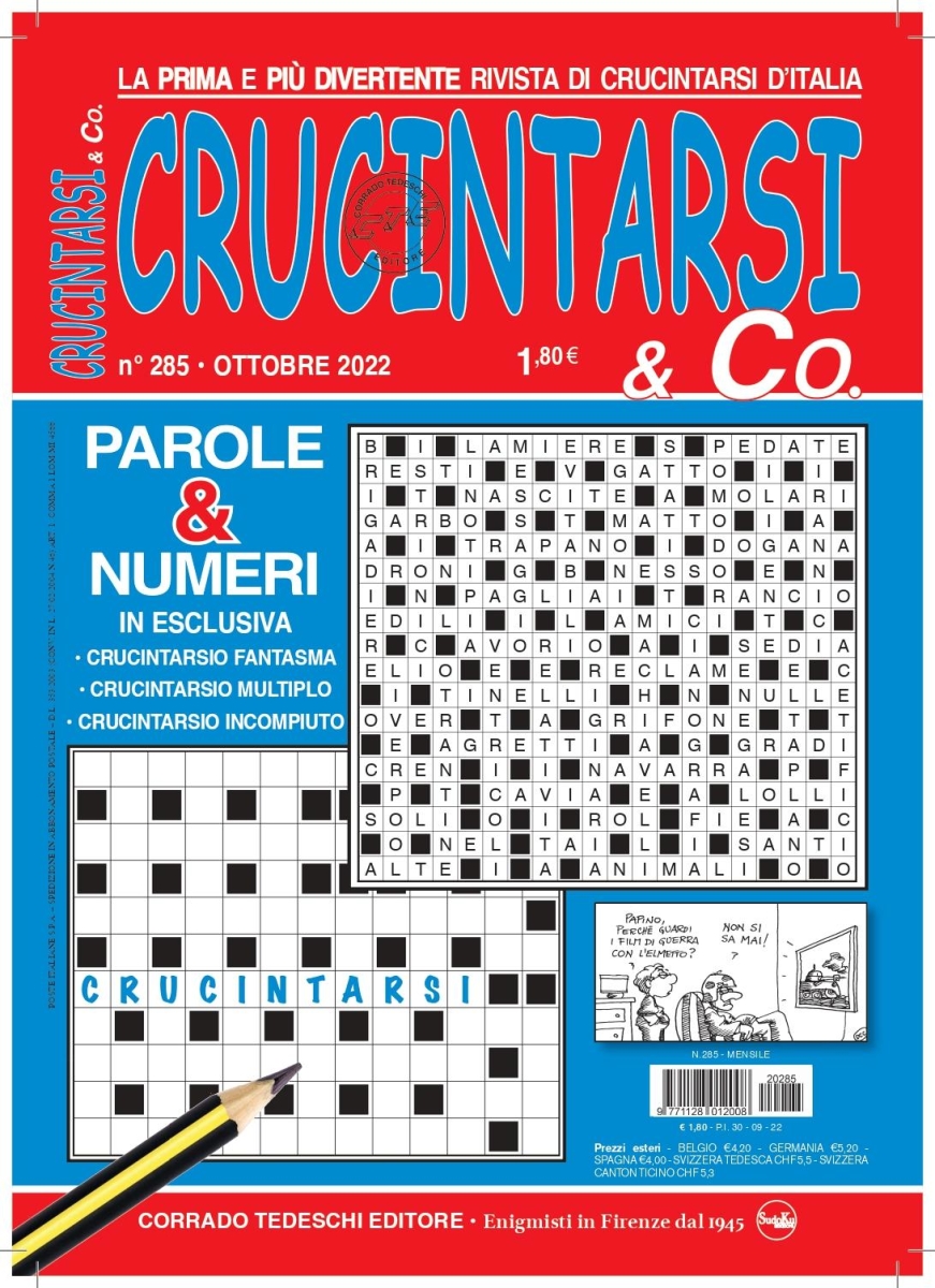 Copertina Crucintarsi & Co n.285