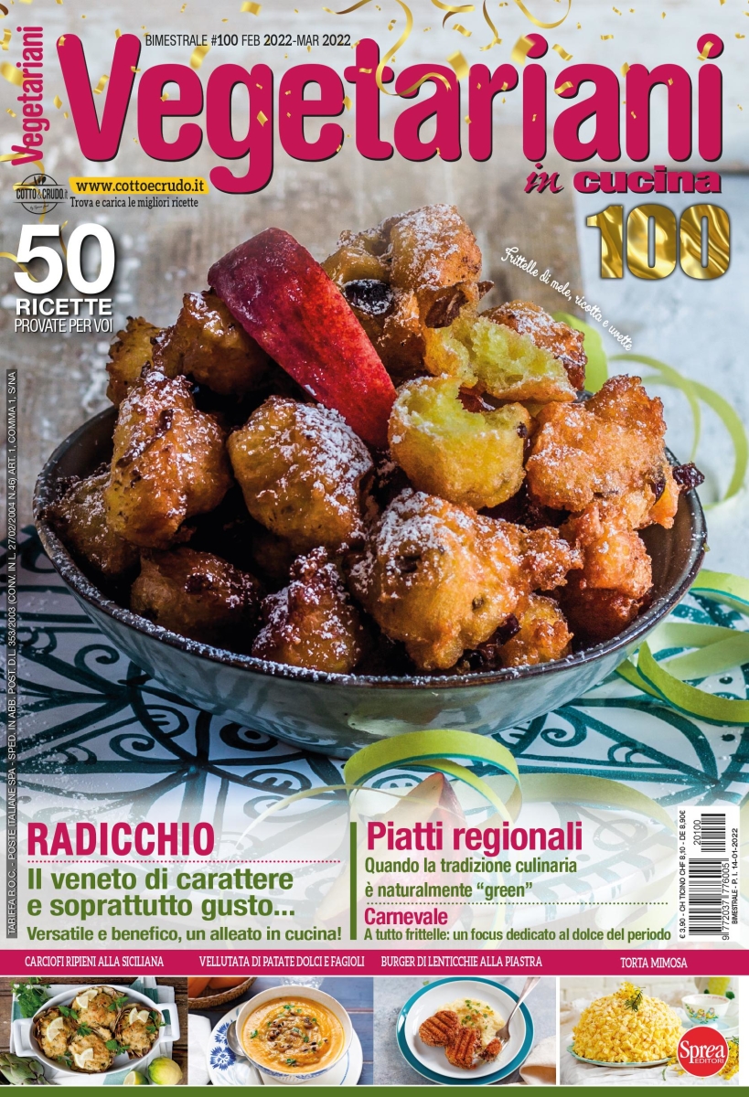 Copertina Vegetariani in Cucina n.100