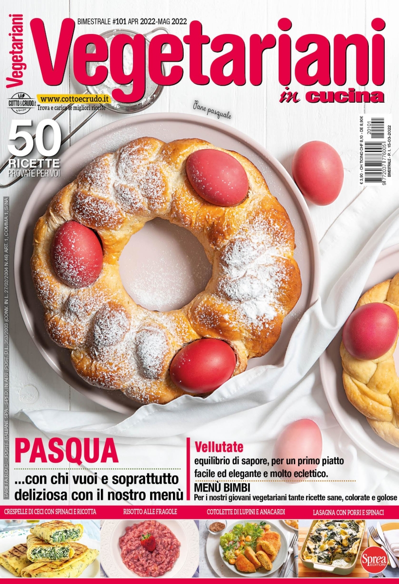 Copertina Vegetariani in Cucina n.101