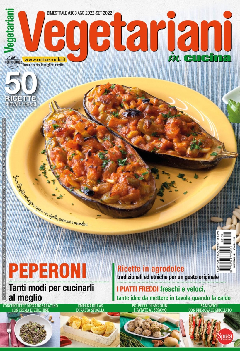 Copertina Vegetariani in Cucina n.103
