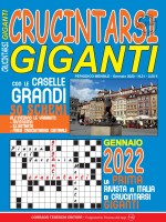 Copertina rivista Crucintarsi Giganti