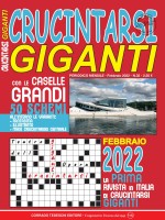 Copertina rivista Crucintarsi Giganti
