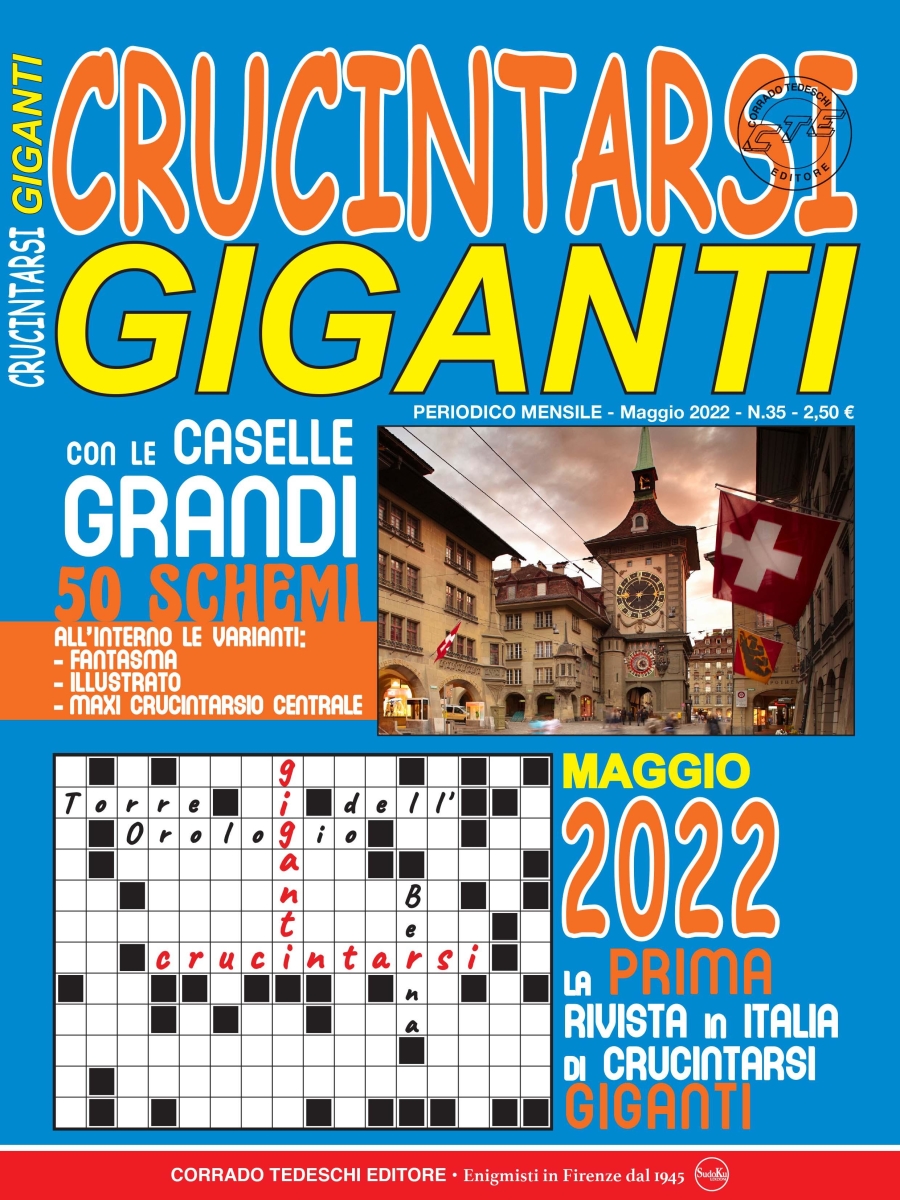 Copertina Crucintarsi Giganti n.35