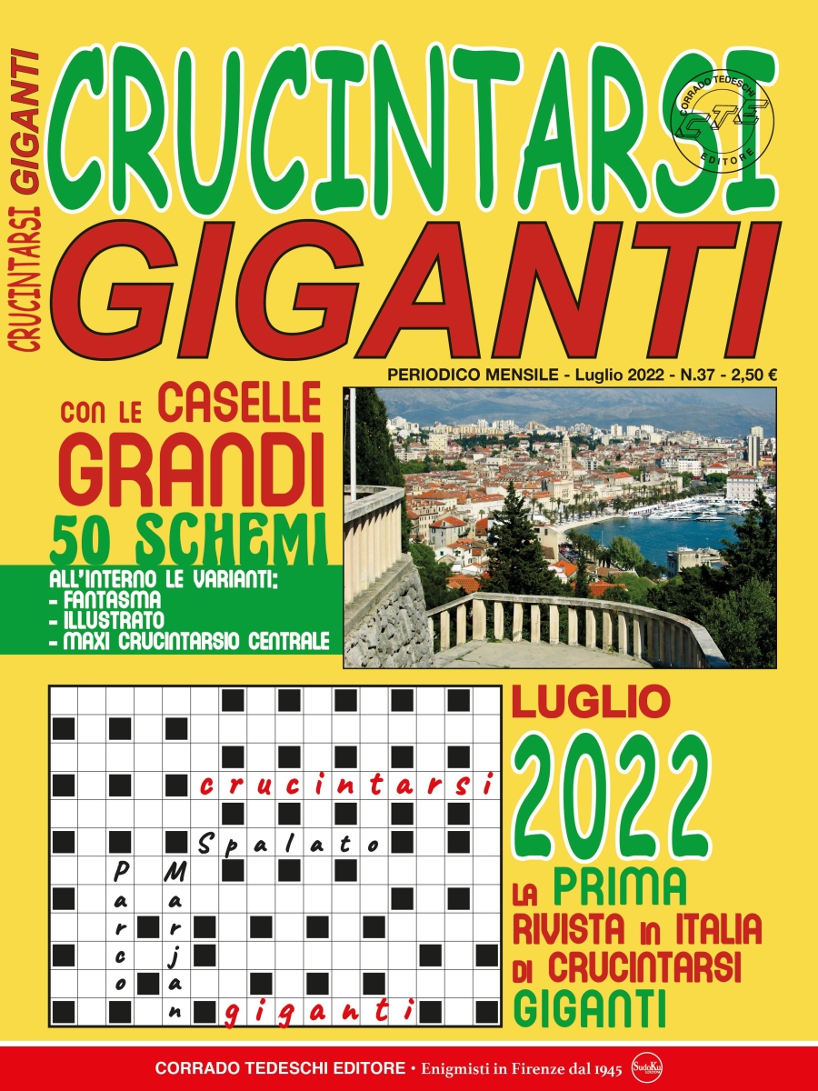Copertina Crucintarsi Giganti n.37