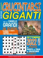 Copertina rivista Crucintarsi Giganti