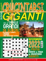 Copertina rivista Crucintarsi Giganti