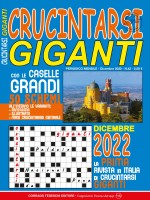 Copertina rivista Crucintarsi Giganti