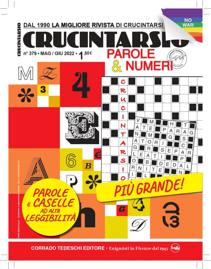 Copertina Crucintarsio n.379