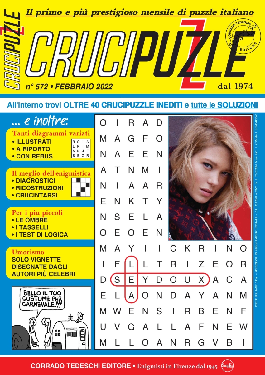 Copertina Crucipuzzle n.572