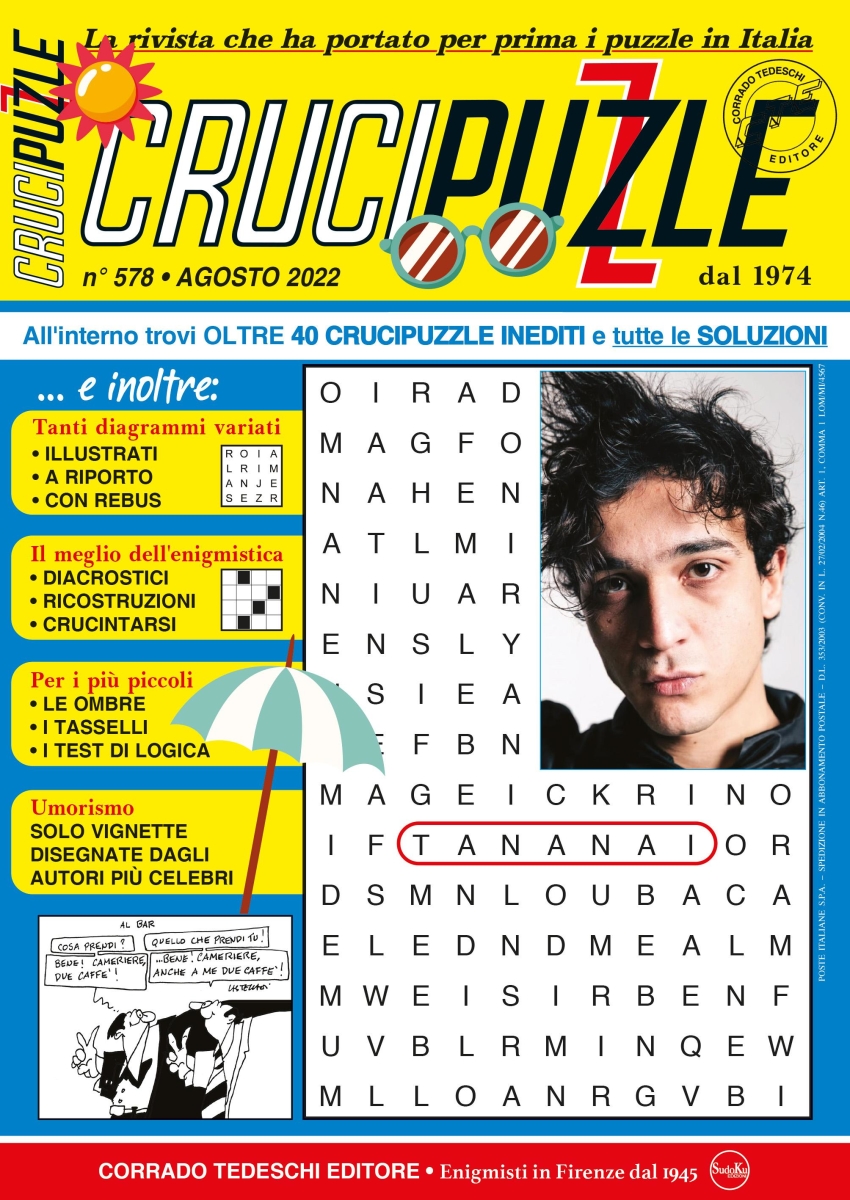 Copertina Crucipuzzle n.578