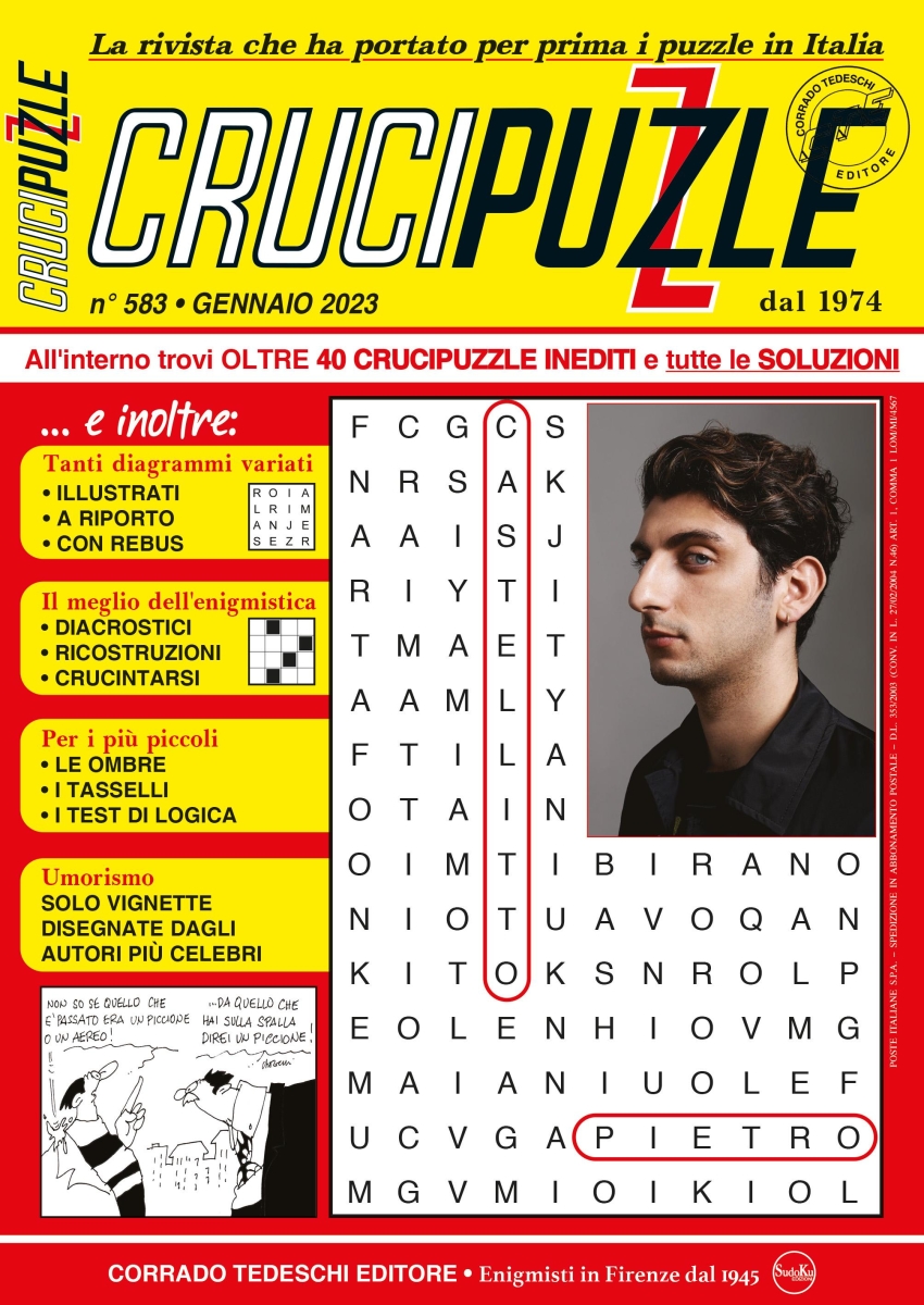 Copertina Crucipuzzle n.583
