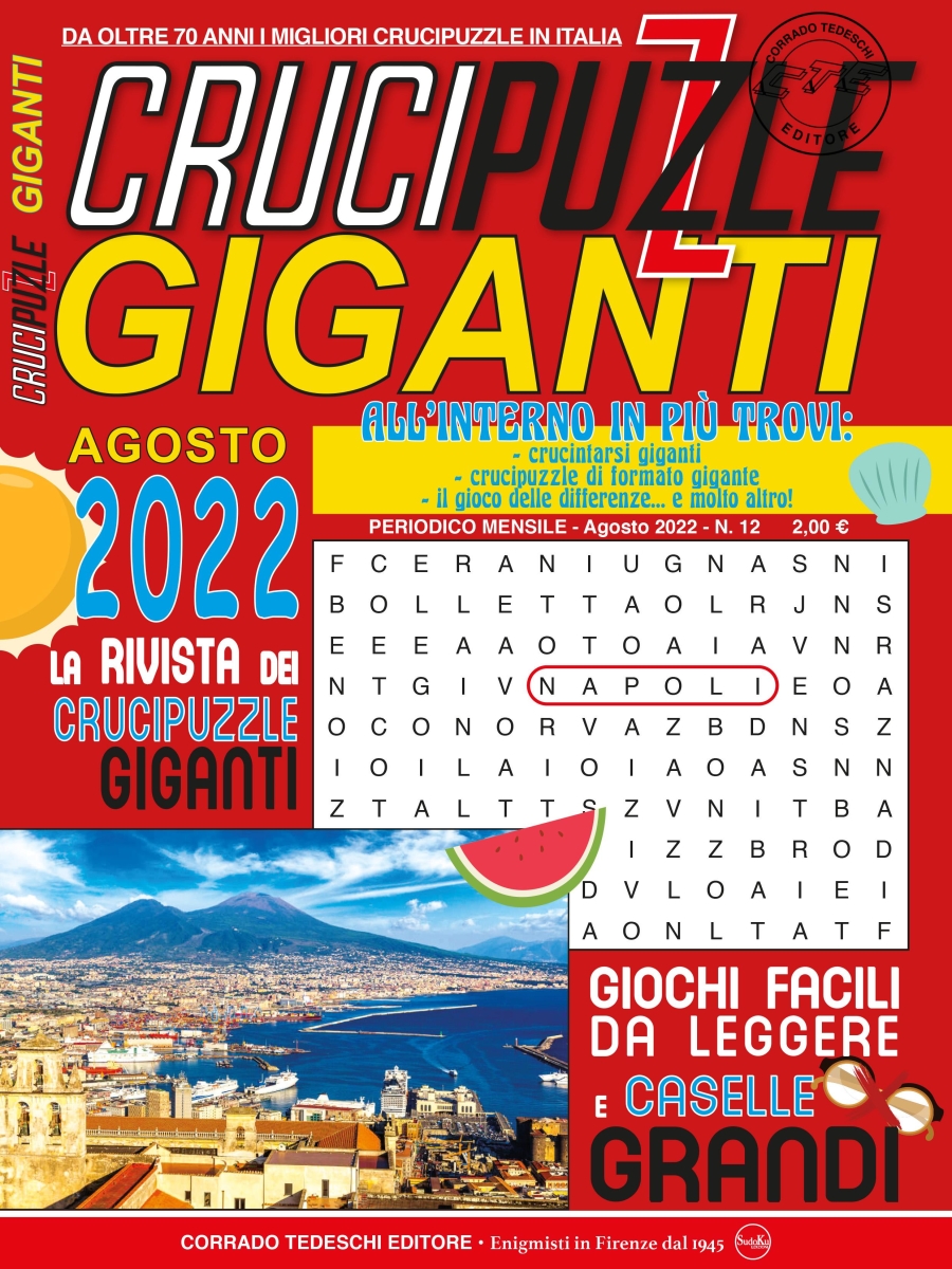 Copertina Crucipuzzle Giganti n.12