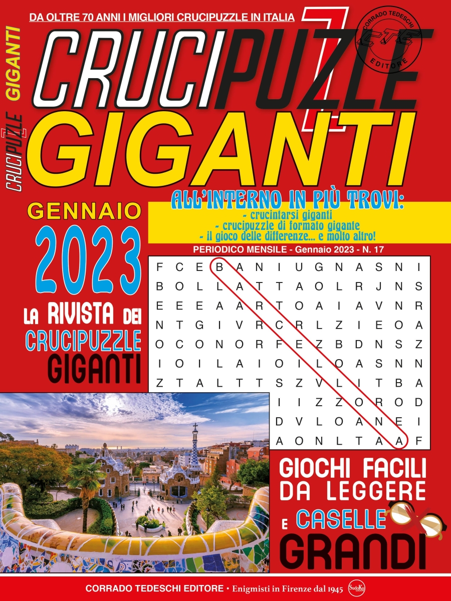 Copertina Crucipuzzle Giganti n.17