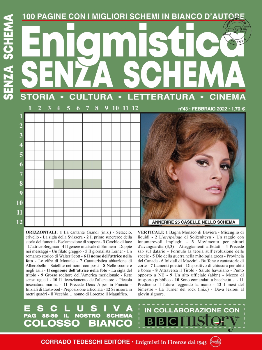 Copertina Enigmistica Senza Schema n.43