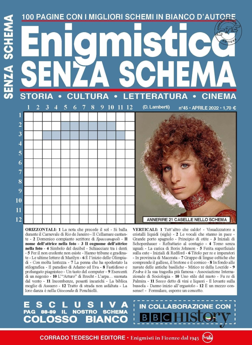 Copertina Enigmistica Senza Schema n.45