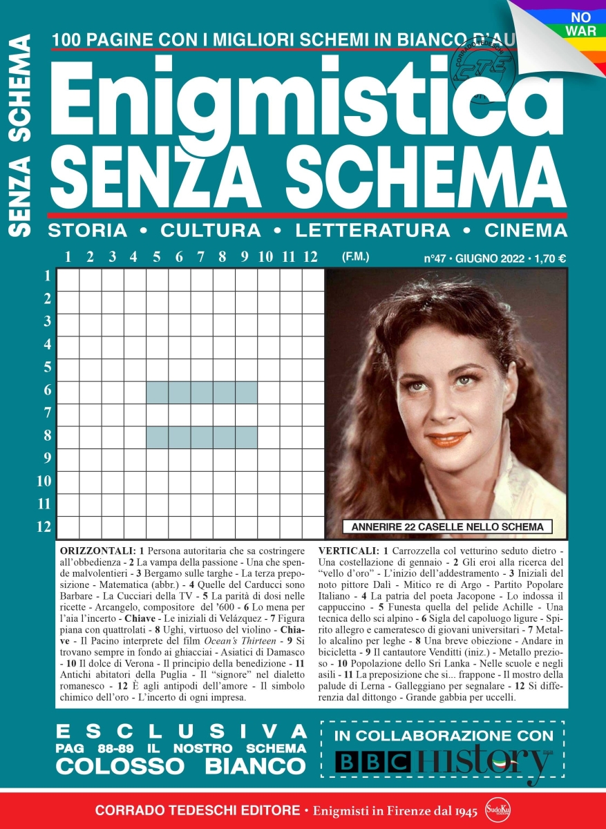 Copertina Enigmistica Senza Schema n.47