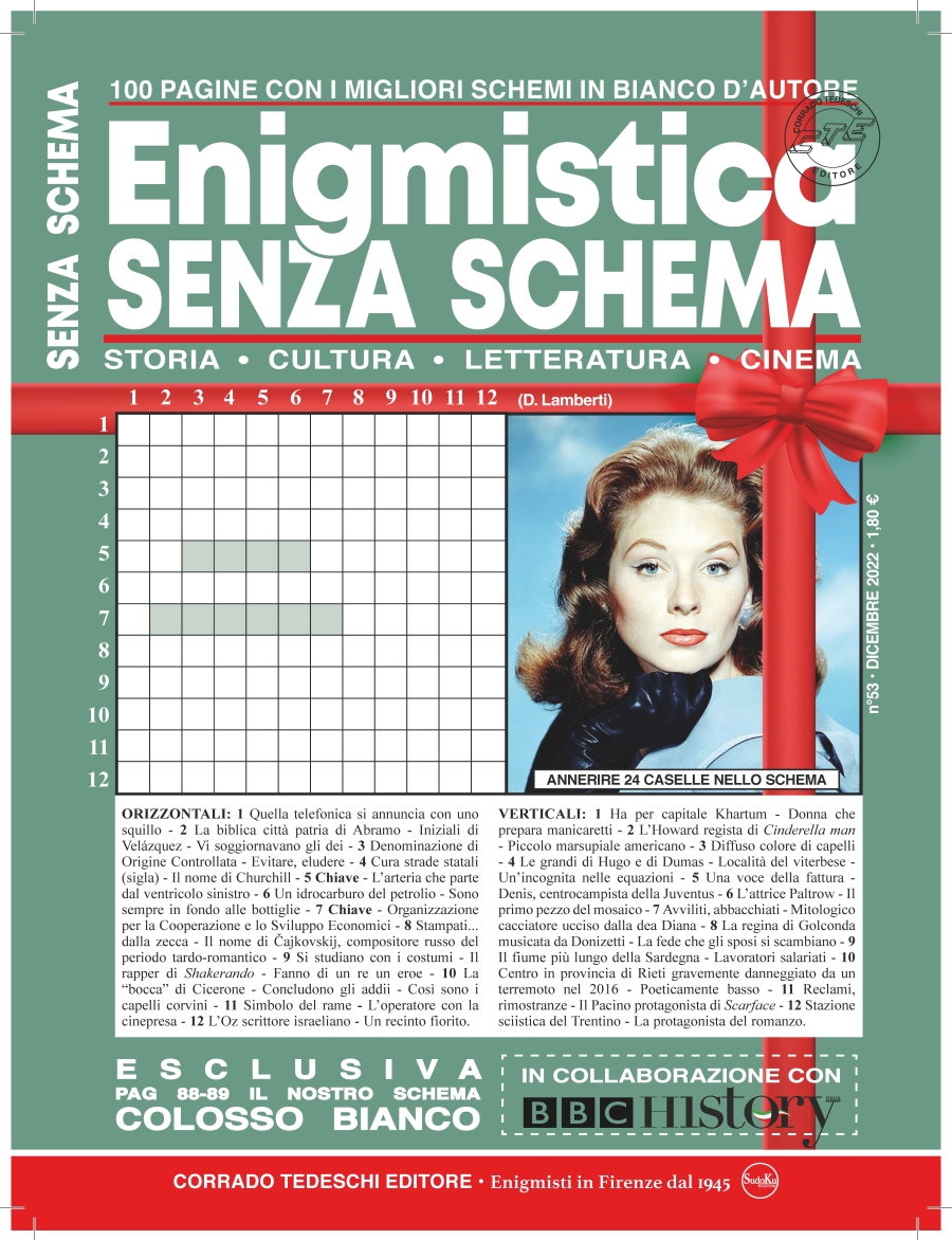 Copertina Enigmistica Senza Schema n.53