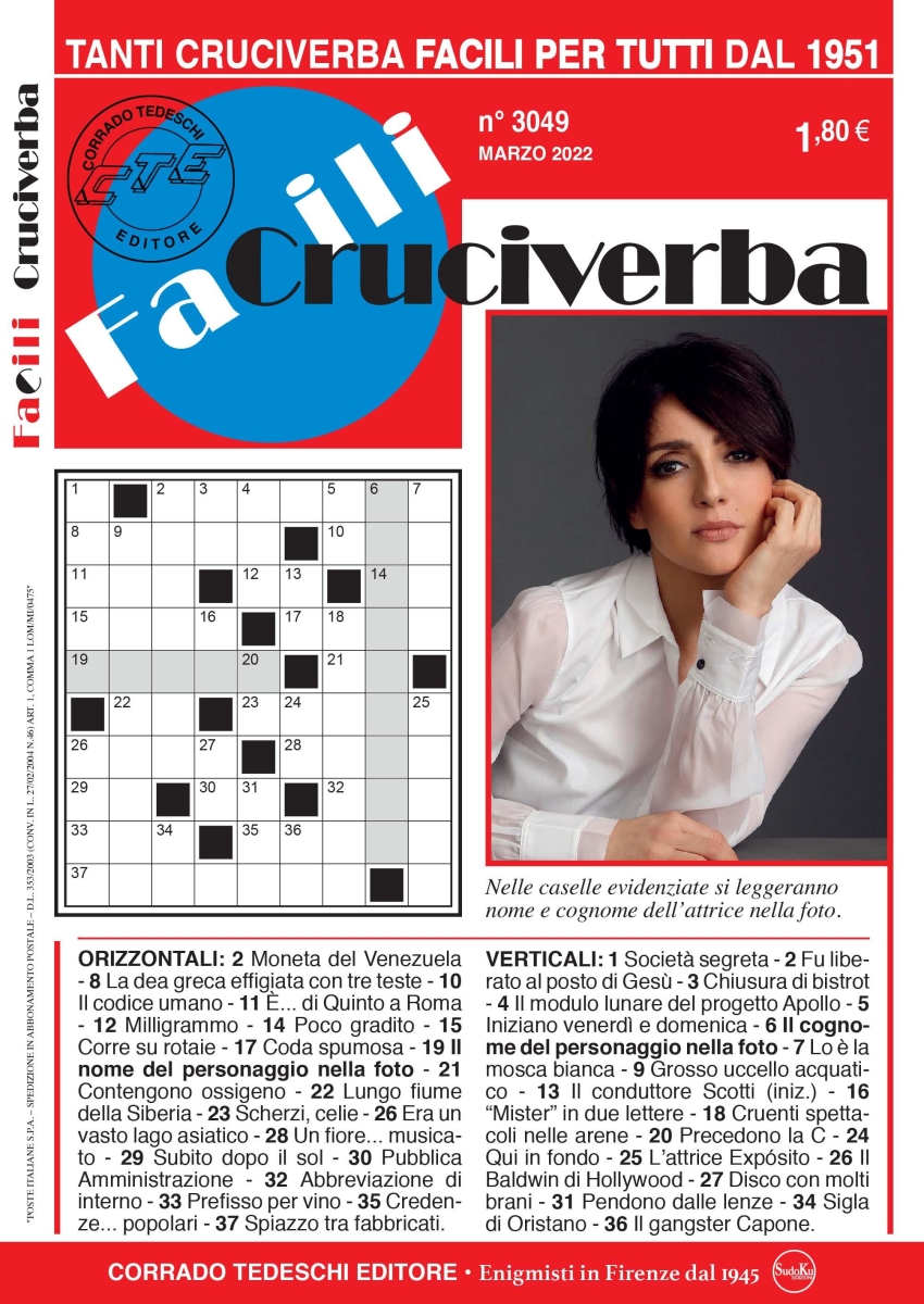 Copertina Facili Cruciverba n.3049