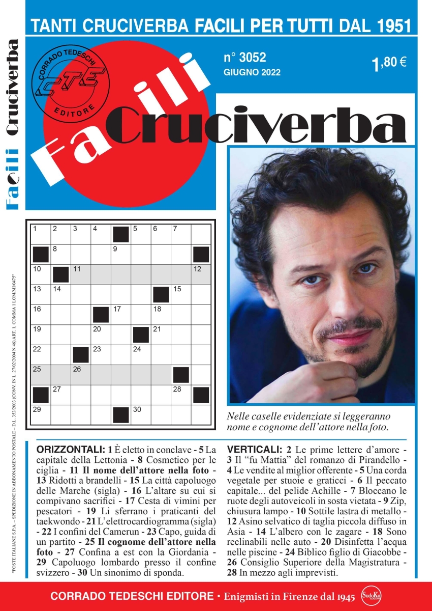 Copertina Facili Cruciverba n.3052