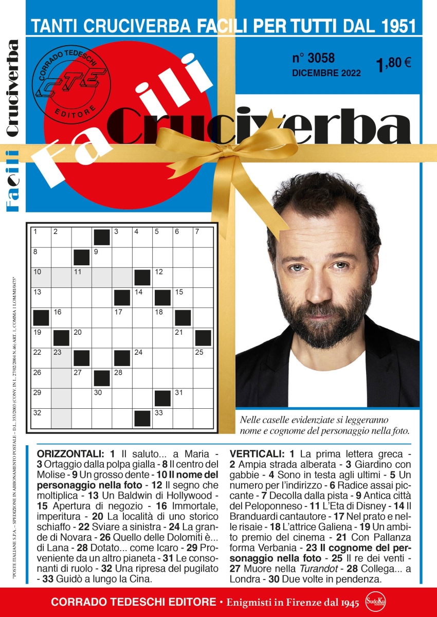Copertina Facili Cruciverba n.3058