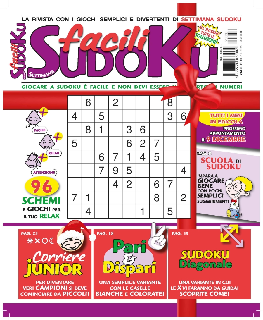 Copertina Facili Sudoku n.30