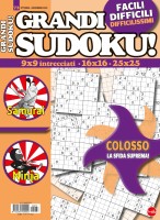 Copertina rivista Grandi Sudoku
