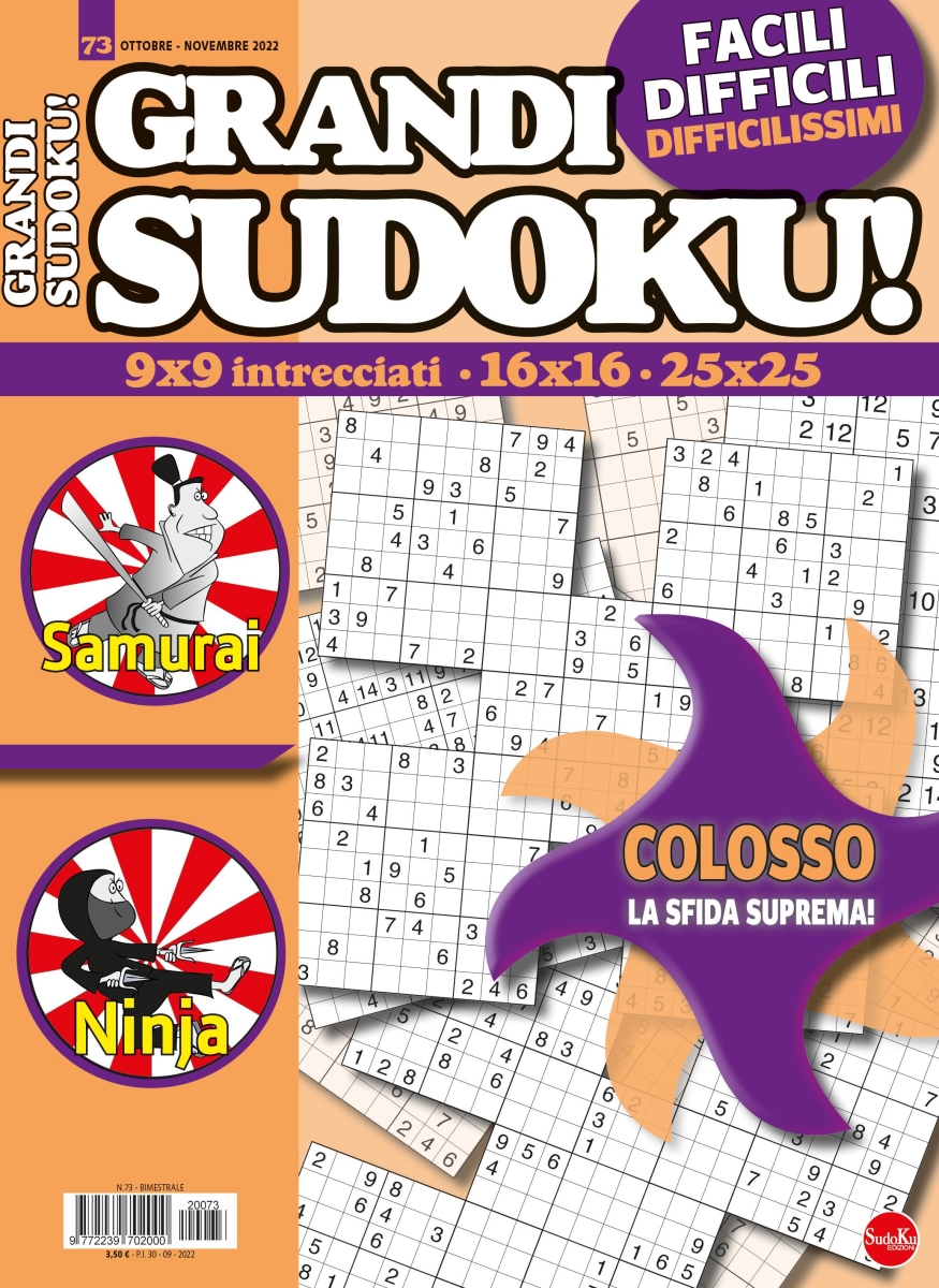 Copertina Grandi Sudoku n.73