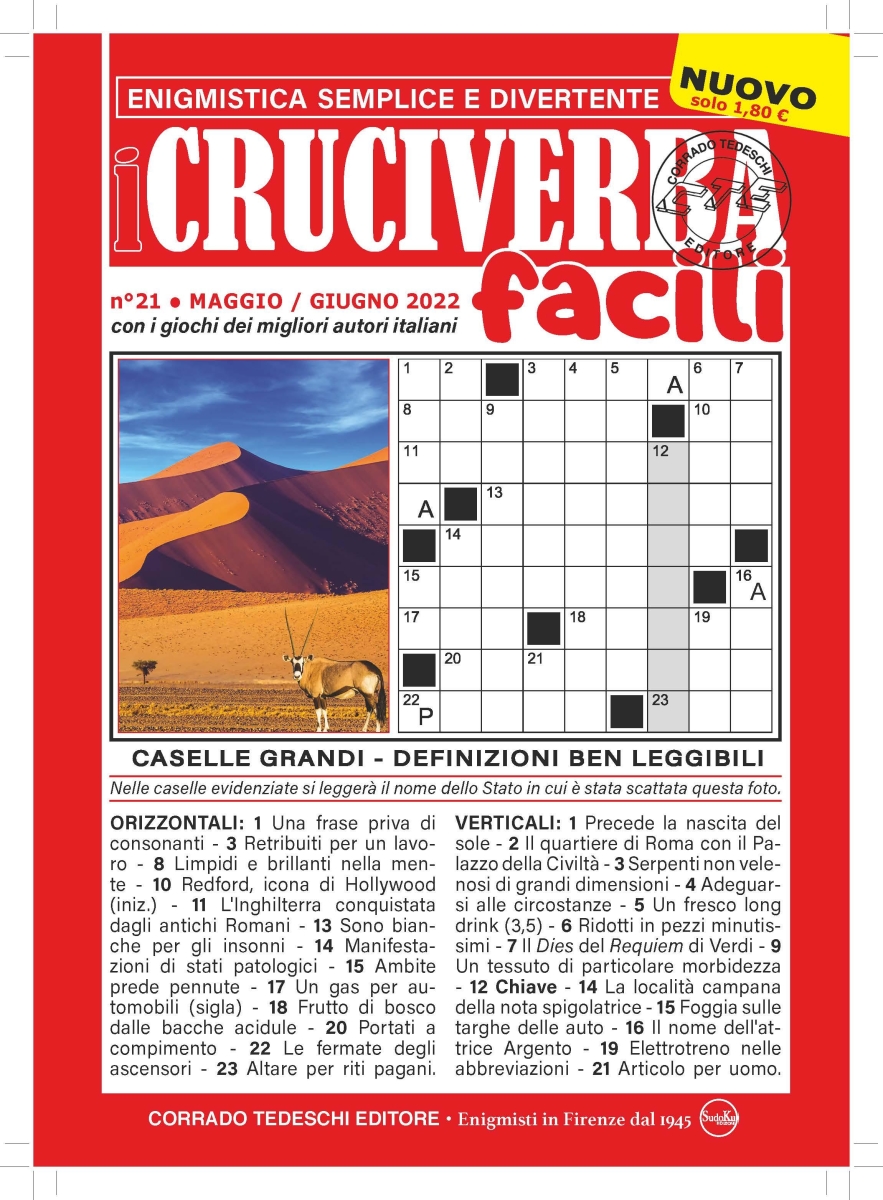 Copertina I Cruciverba Facili n.21