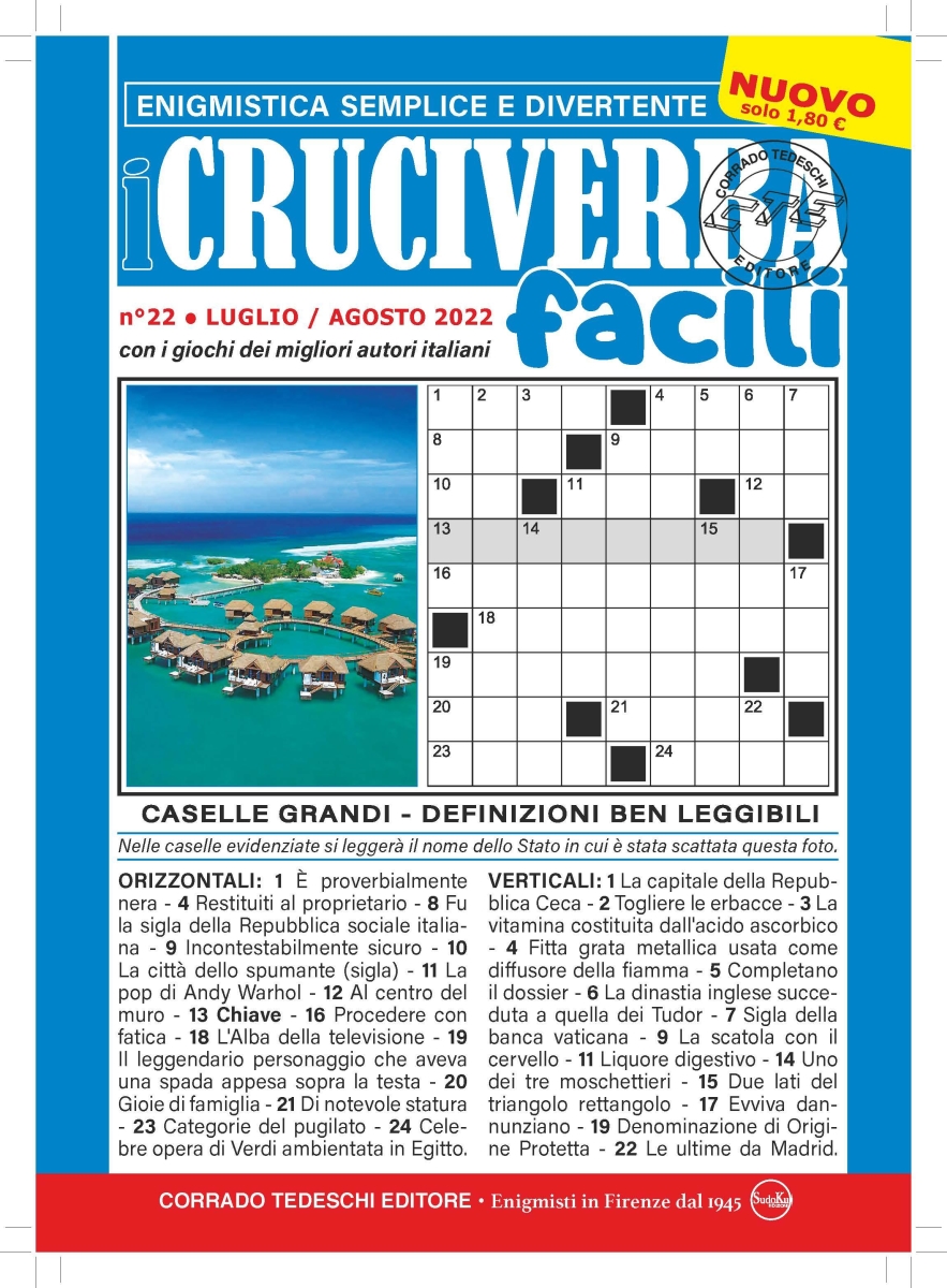 Copertina I Cruciverba Facili n.22