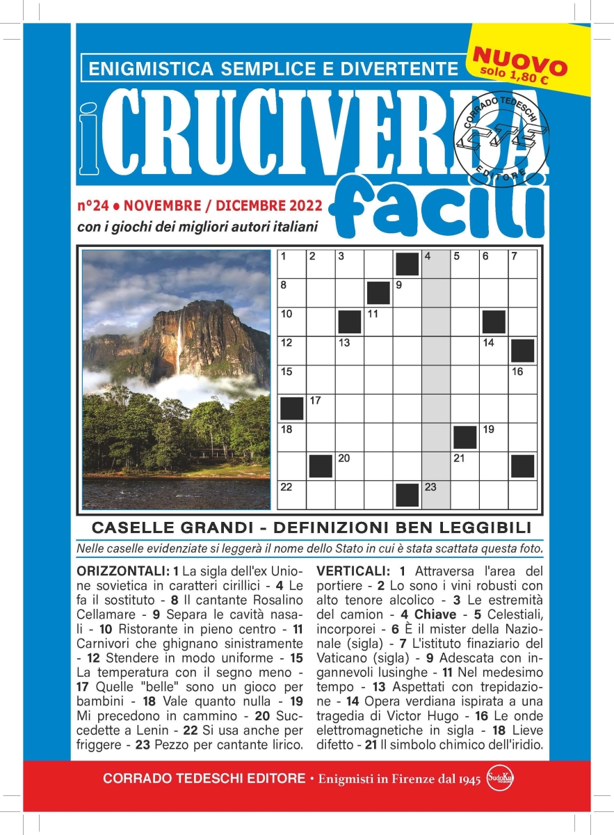 Copertina I Cruciverba Facili n.24